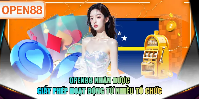 OPEN88 nhận được giấy phép hoạt động từ nhiều tổ chức OPEN88 nhận được giấy phép hoạt động từ nhiều tổ chức